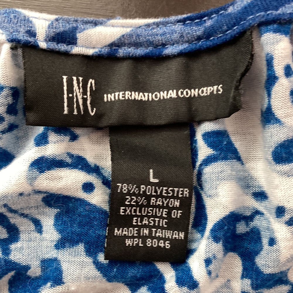 INC International sleeveless shirt - Picture 4 of 5